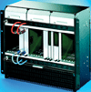 Figure 3: Hybrid solution: combined water and air cooling in a chassis

